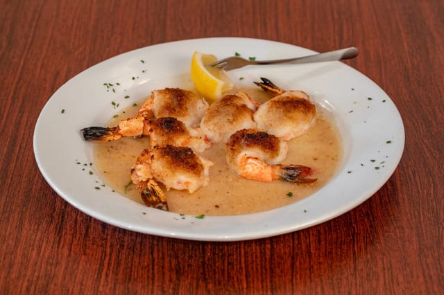 Shrimp Oreganata.